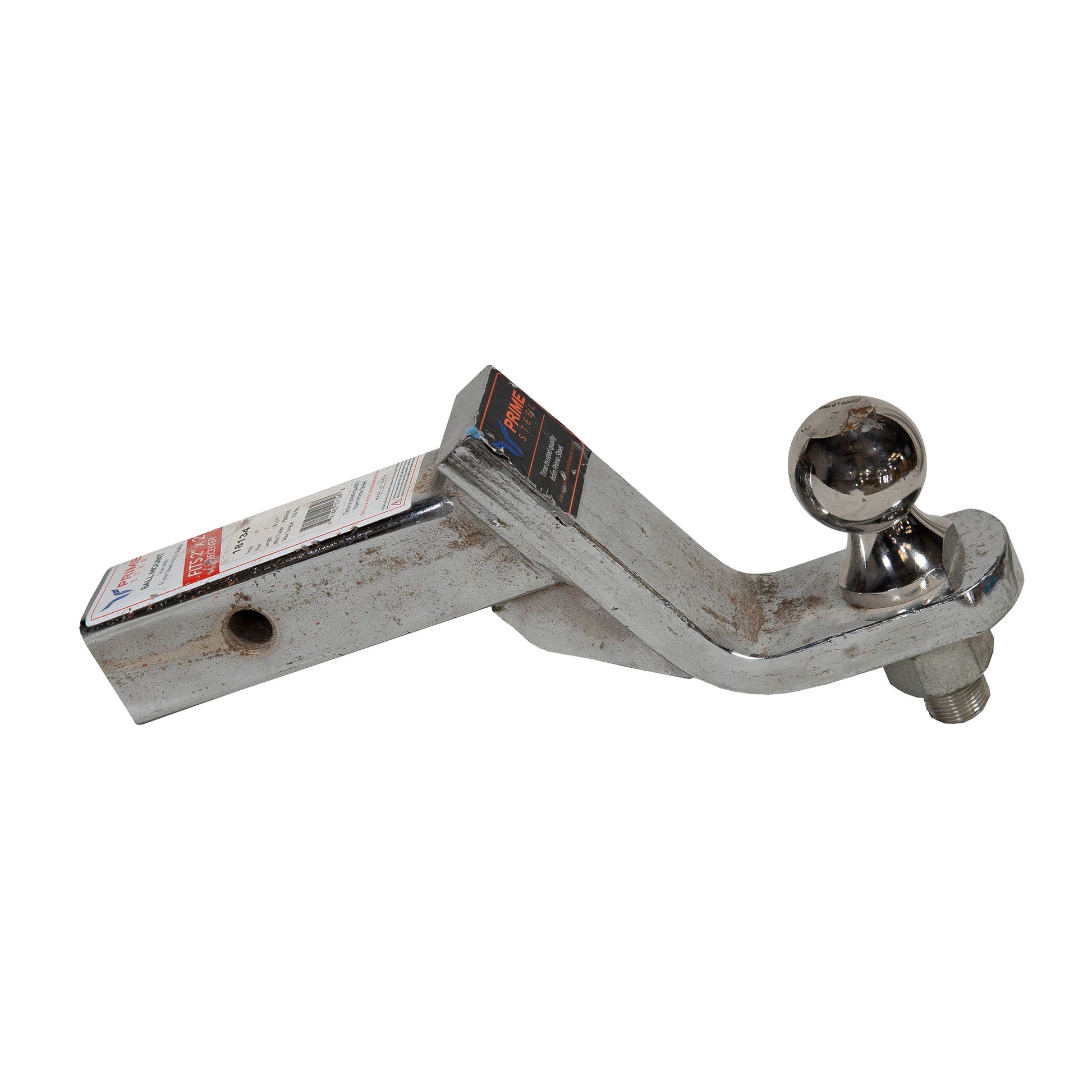 Trailer Tow Ball-Mount 4" Drop 2" Rise (7.5K Capacity) PS-18134 - The Trailer Parts Outlet