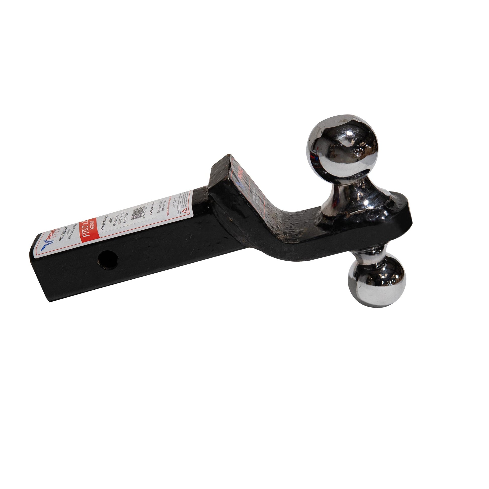 Reversible Black Ball-Mount (7.5K Capacity) Chrome Ball PS-18282 - The Trailer Parts Outlet