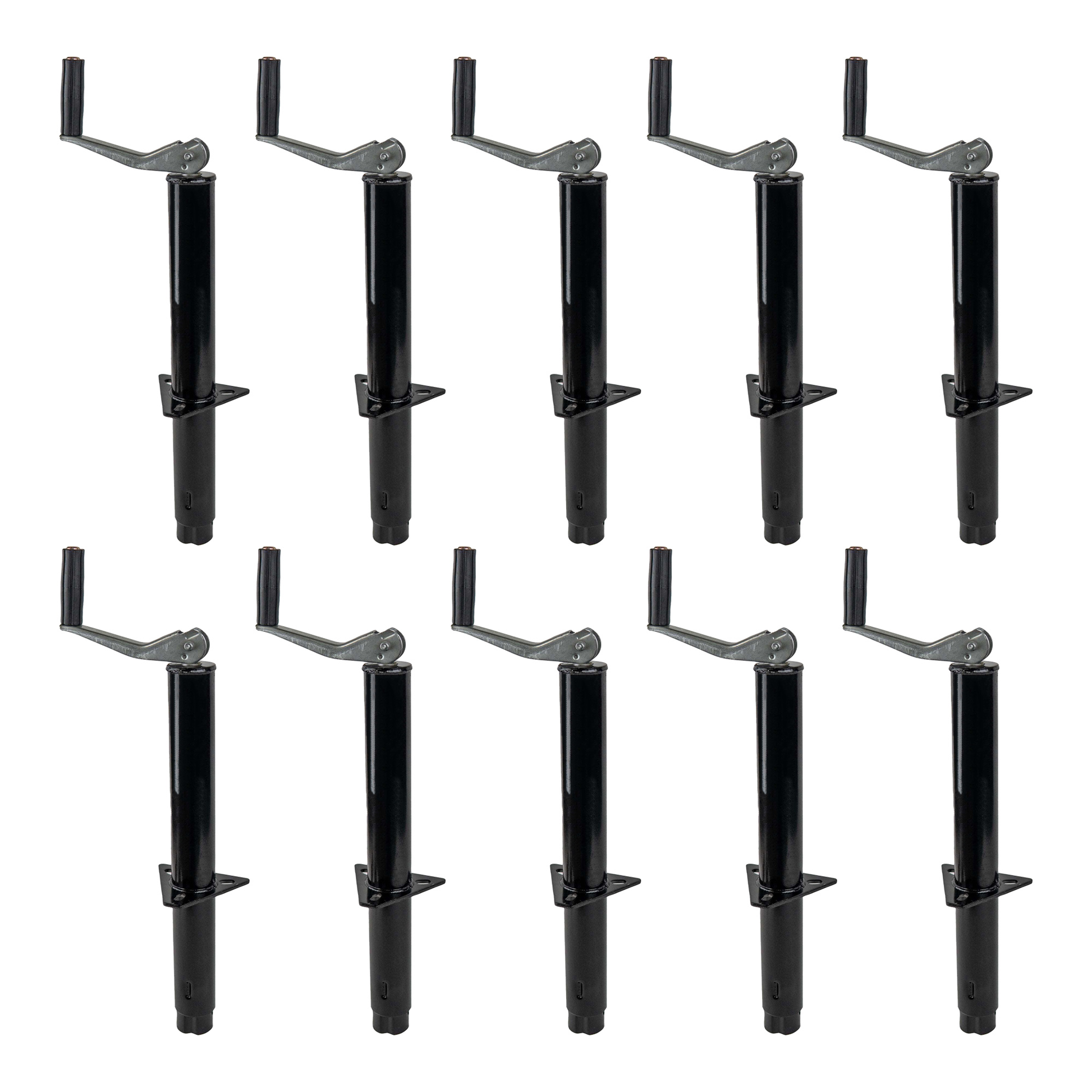 A-frame 2k Trailer Jack - 2000 lb Top Wind - The Trailer Parts Outlet