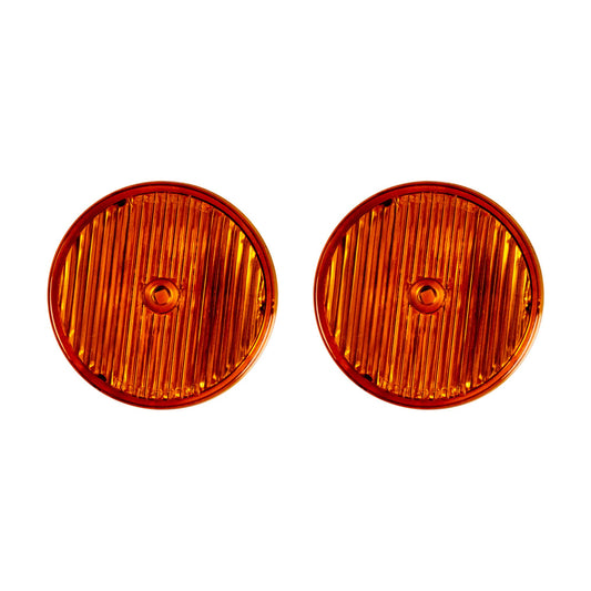 2" Round Sealed LED Marker/Clearance Lights - Amber