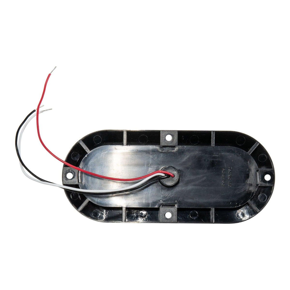 6 Pack Red Oval LED RV Trailer Tail Lights - Surface Mount - Turn & Parking - Waterproof