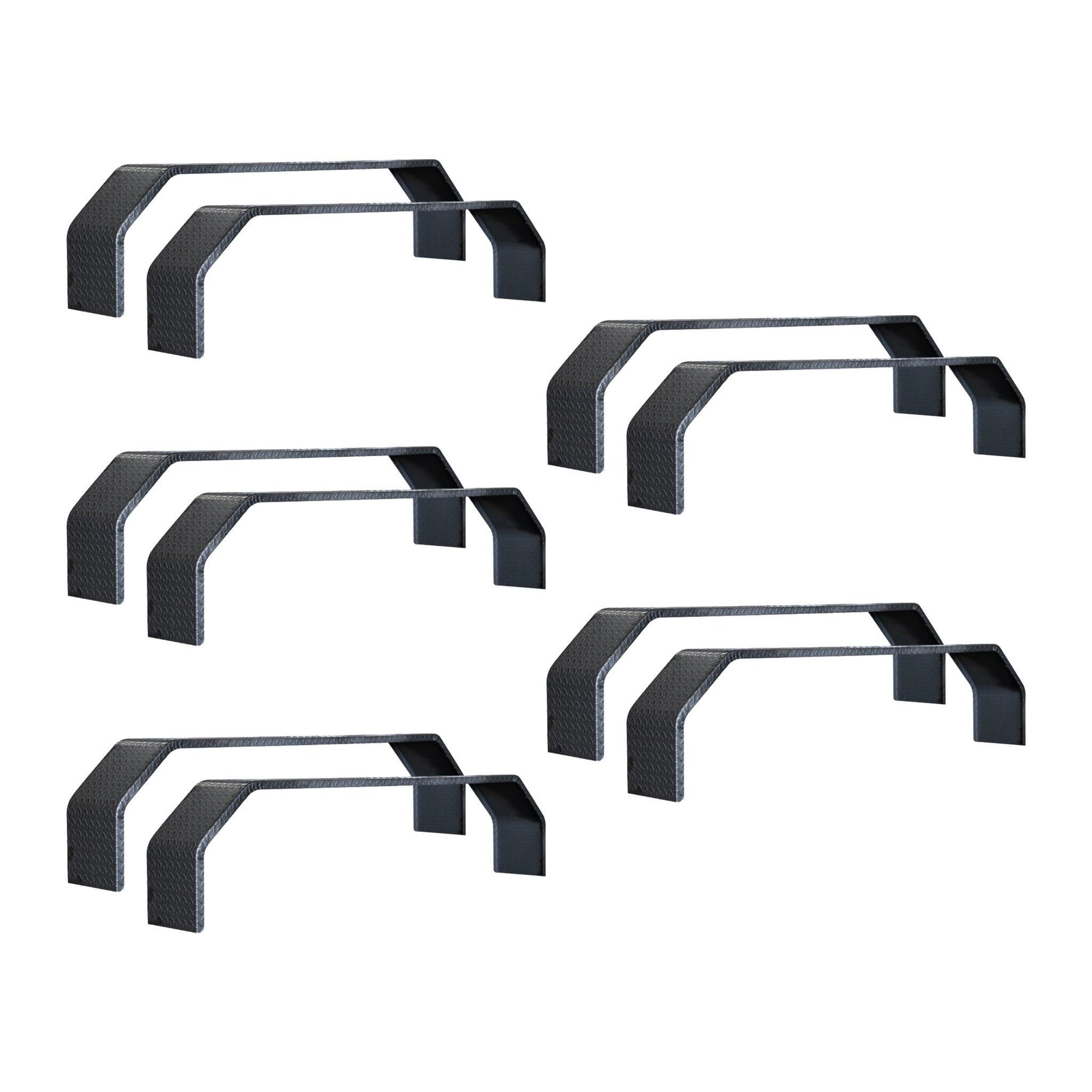 Heavy-Duty Steel Tread Plate Fender - Double Broke - Fits 15" to 17.5" Wheels

Protect your trailer in style with this rugged steel tread plate fender from The TrailTandem Axle