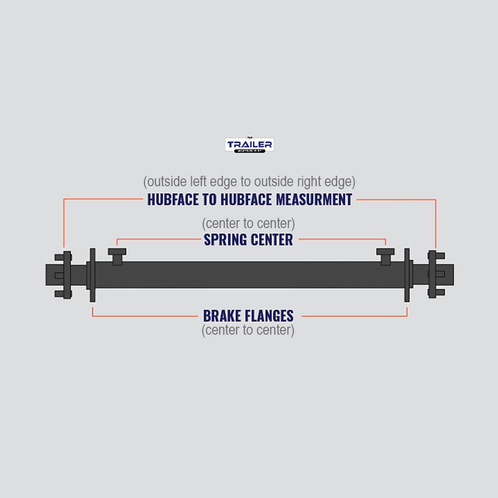 15,000 lb TK Triple Axle Kit - Hydraulic Brake - 45K Capacity (Axle Series)