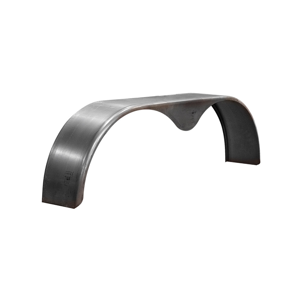 Tandem Axle 10.75x72 Smooth Steel Teardrop Fender