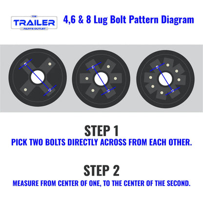 12,000 lb TK Triple Axle Trailer Kit - Hydraulic Brake - 36K Capacity (Original Series)