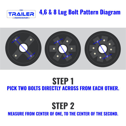 10,000 lb Dexter Triple Axle Trailer kit - Sprung - 30000 lb Capacity (Original Series)