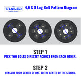 6k TK Trailer Axle - 6000 lb Idler 6 lug | Axles | The Trailer Parts Outlet