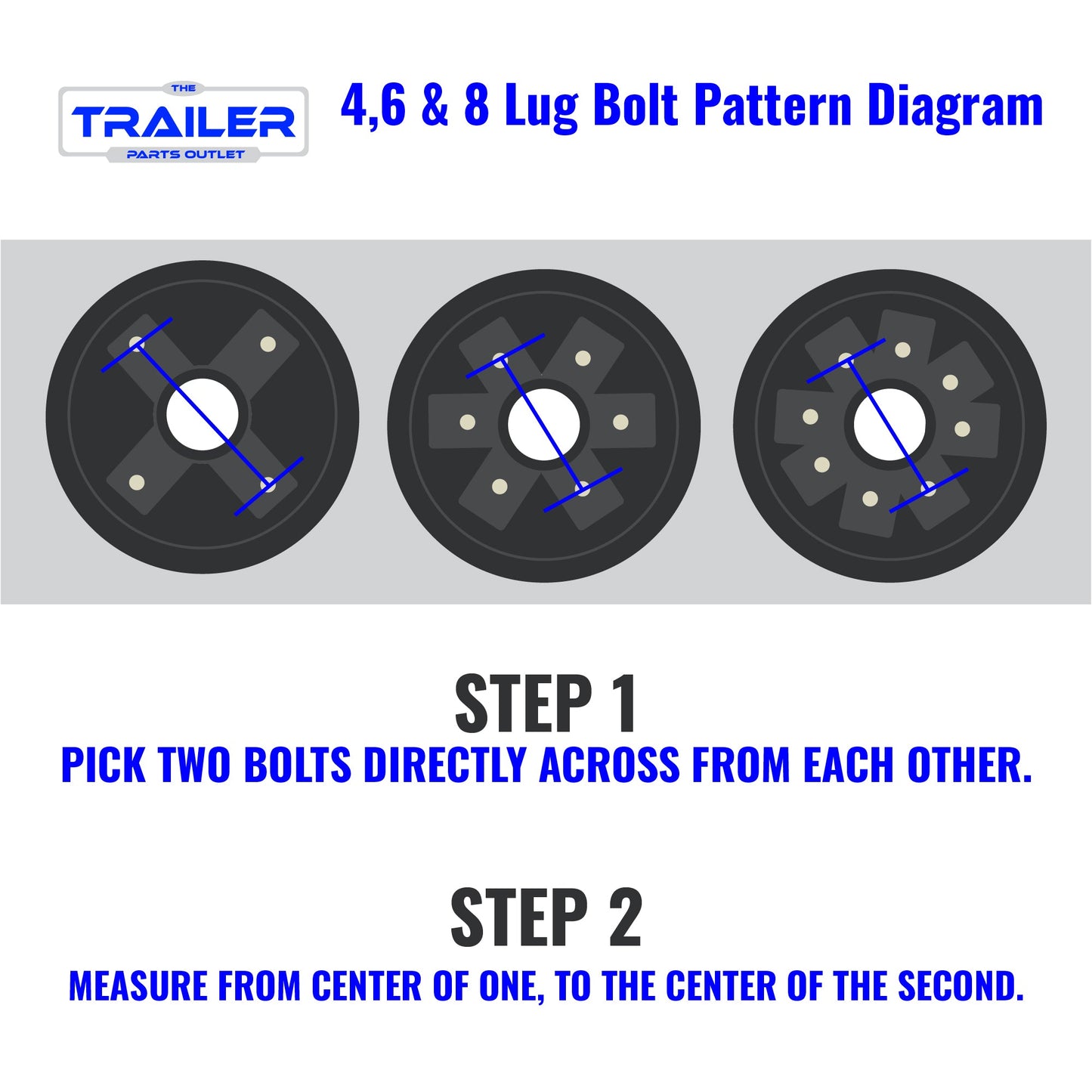 2k TK Trailer Axle - 2000 lb Idler 71/58 4 Lug - Items Sold As Is