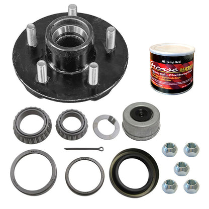3.5k Hub Assembly with Grease - 3500 lb 5 lug ( L68149 )