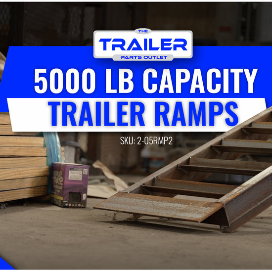 Pair of 2" Angle Iron Steel Loading Ramps (5,000 lb Capacity) Product Video -  2-05RMP2 - Product Overview Video  - The Trailer Parts Outlet - Nation Wide Shipping - National Trailer Parts Supplier