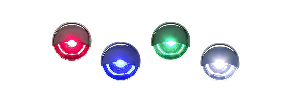 Luz decorativa interior LED azul marino, rojo, verde, junta de TPU, tuerca de nailon 