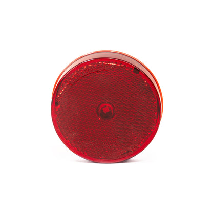 Red 2.5" Low-Profile Side Marker W/Reflector