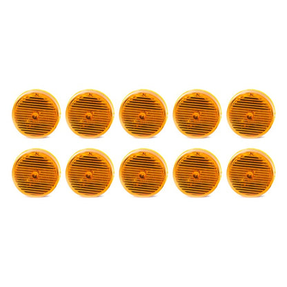 2" Round Sealed LED Marker/Clearance Lights - Amber