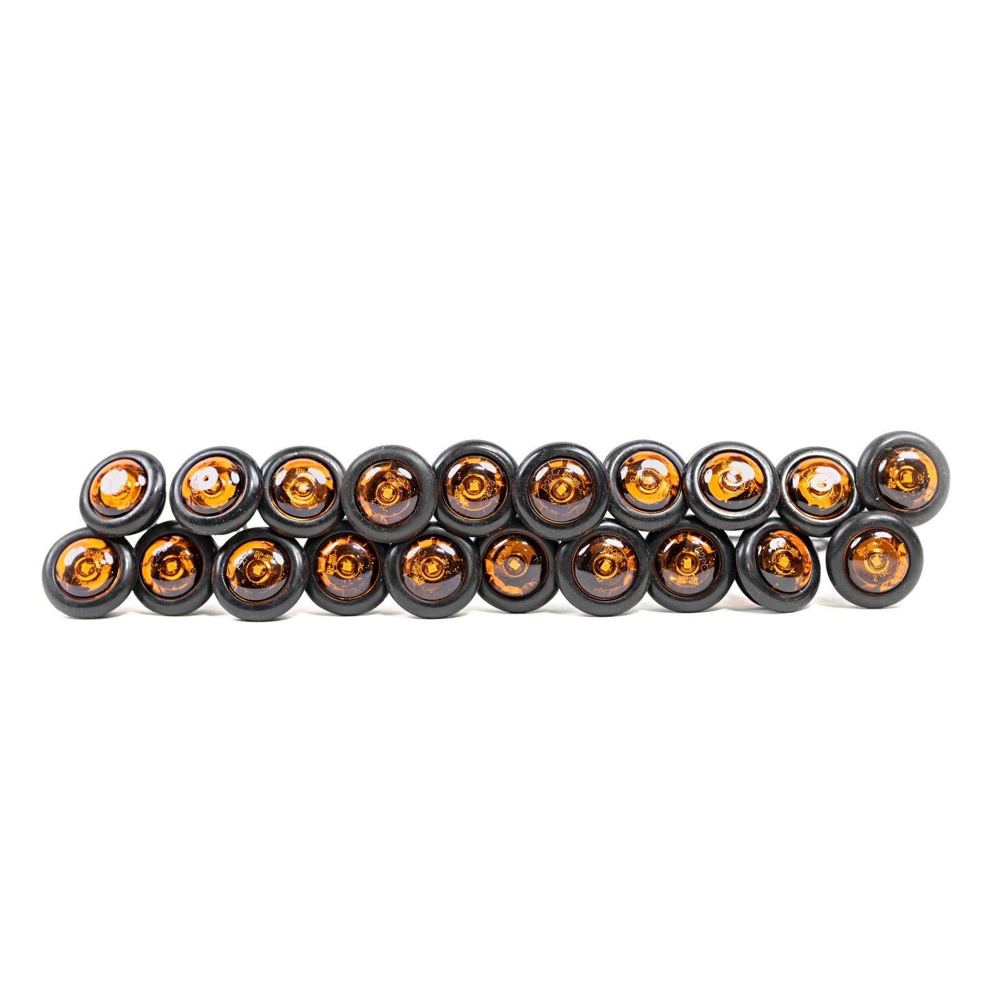 Amber PC/P2 Rated 3/4" Miniature Side Marker