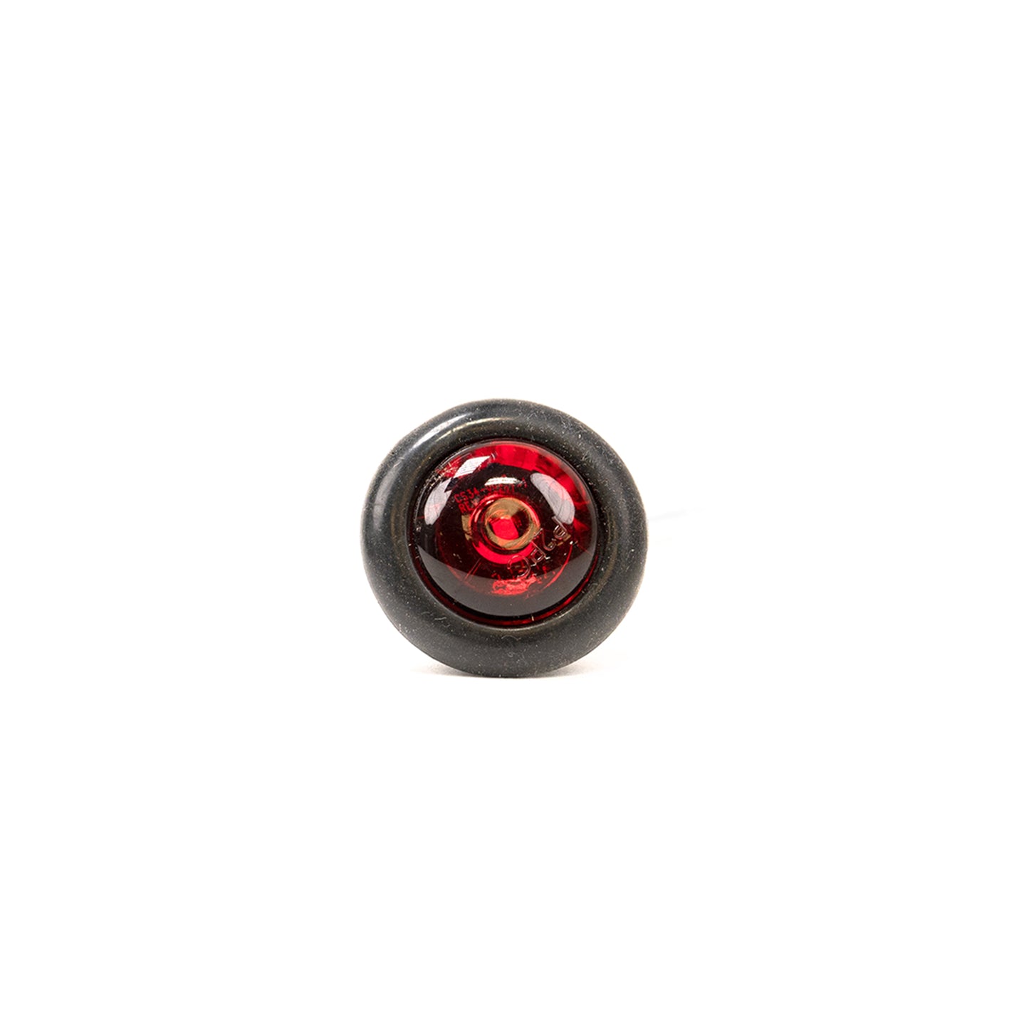 Marcador lateral en miniatura de 3/4" con clasificación PC/P2 roja 