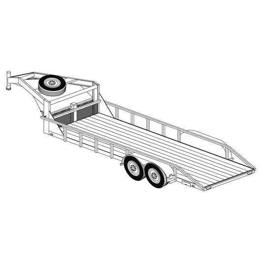 Lowboy Trailer Plans | Trusted Brand | The Trailer Parts Outlet