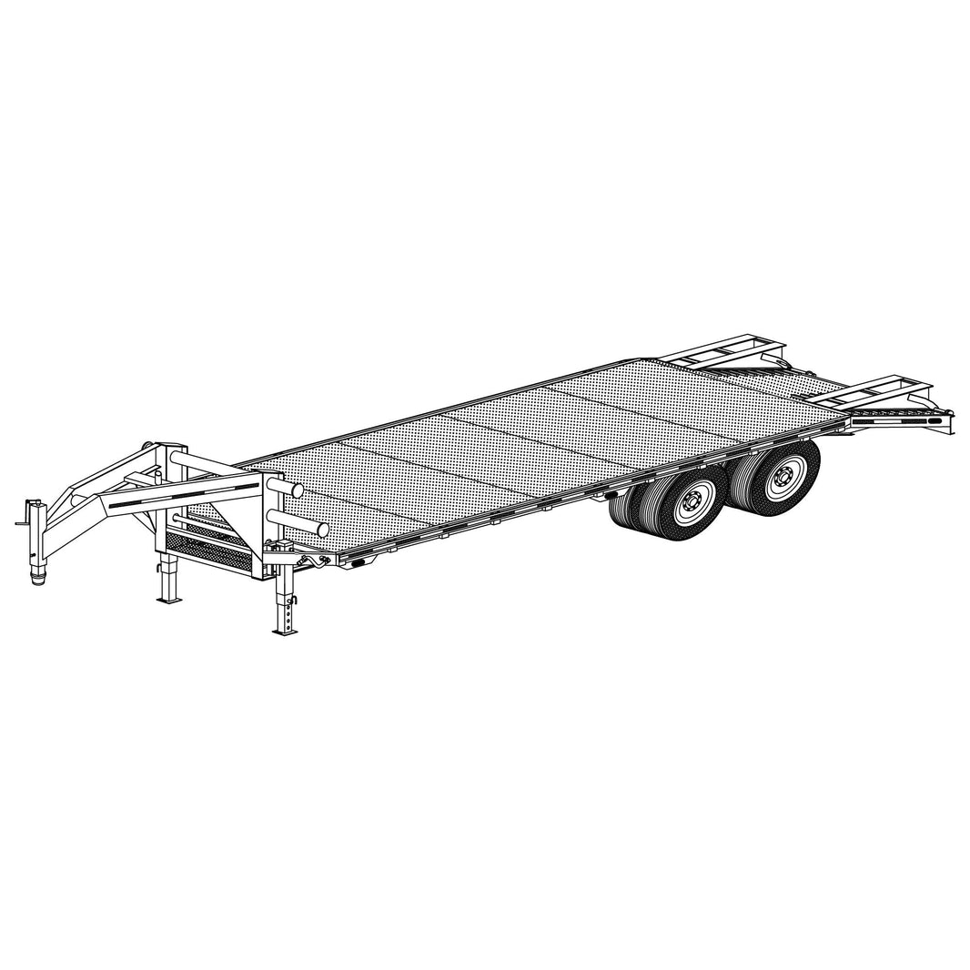 Flatbed Trailer Plans Vast Assortment The Trailer Parts Outlet